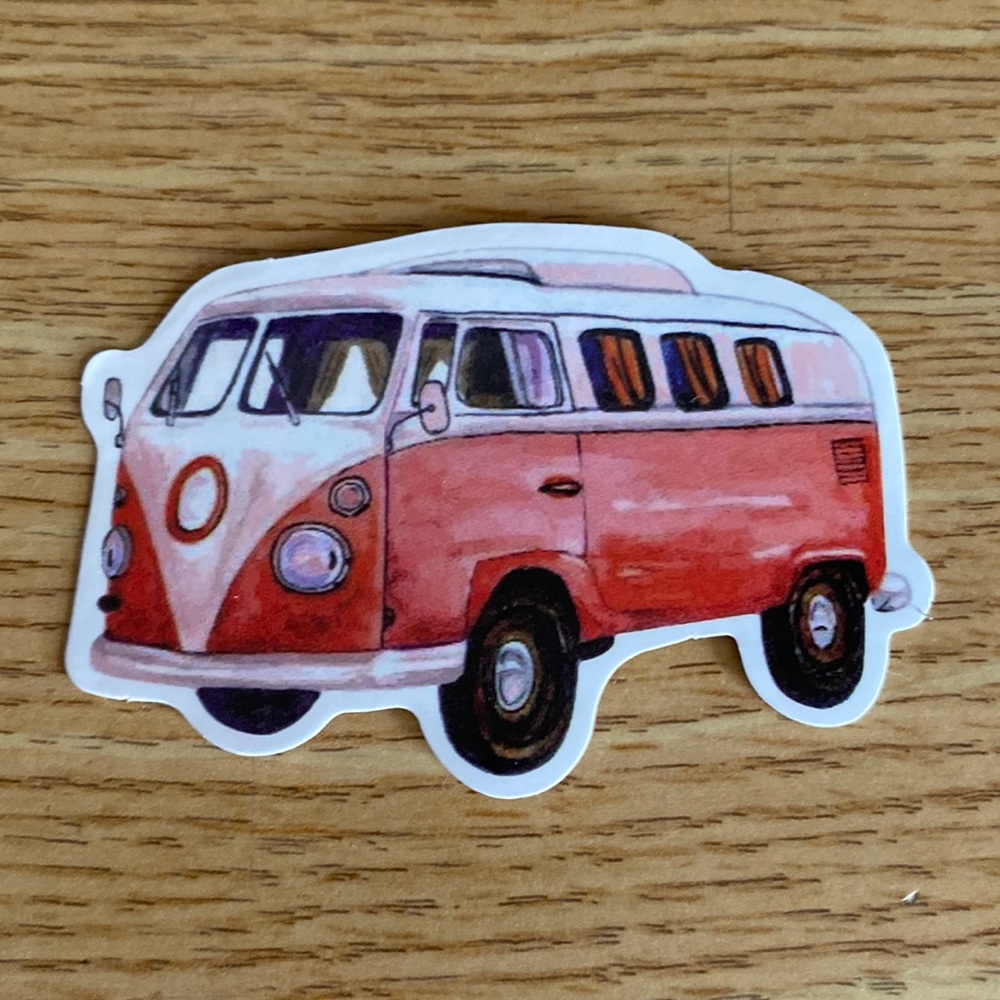 Volkswagen Van Sticker